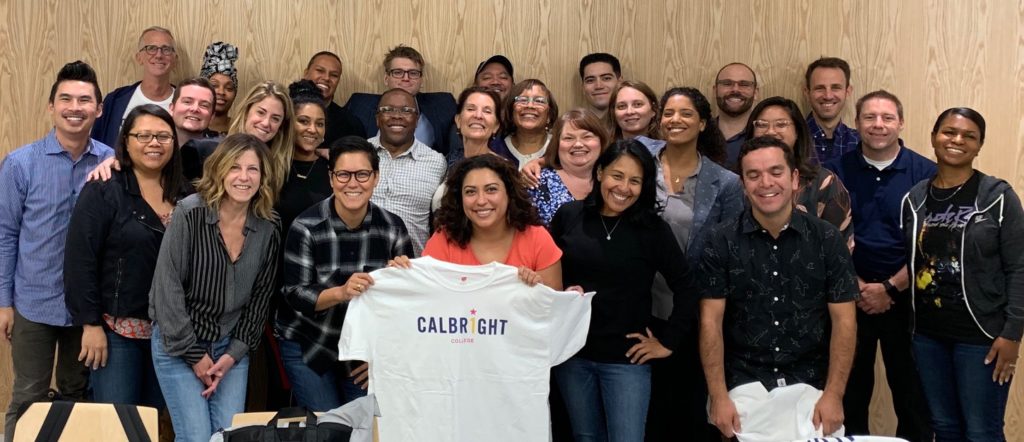 group photo of calbright employees