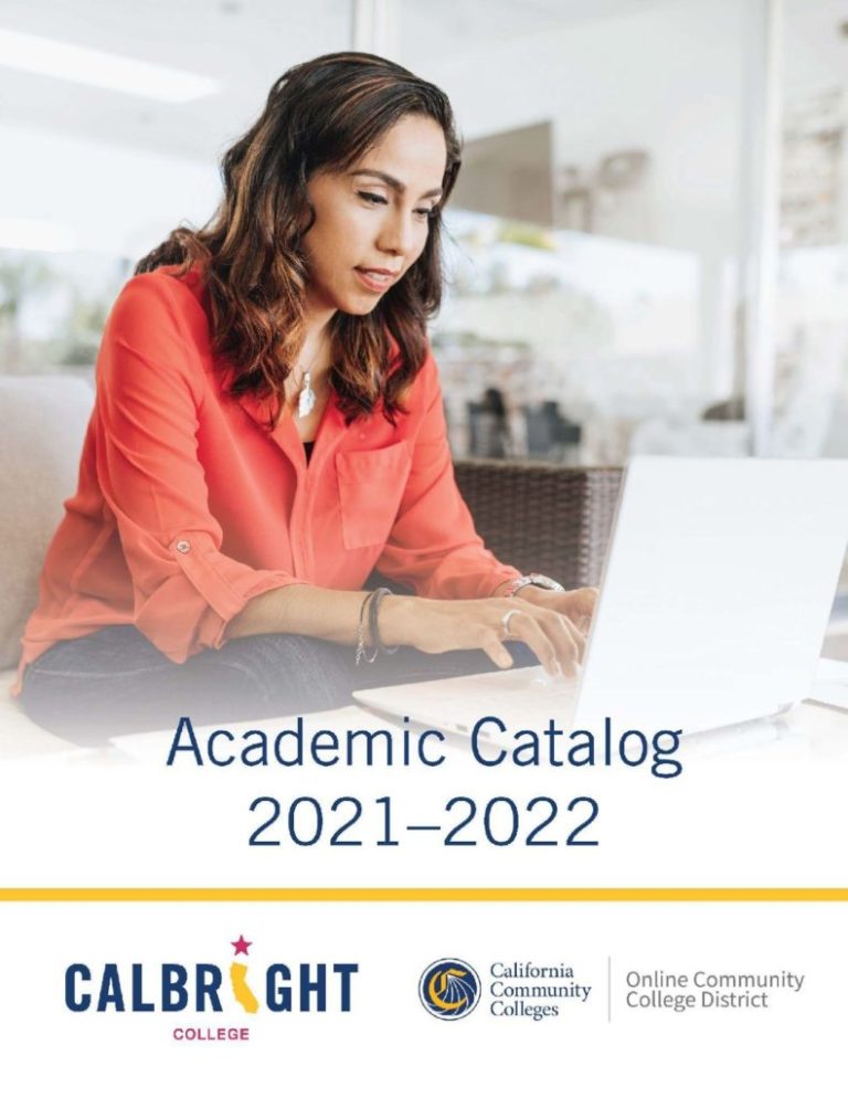 Academic Catalogs Calbright College