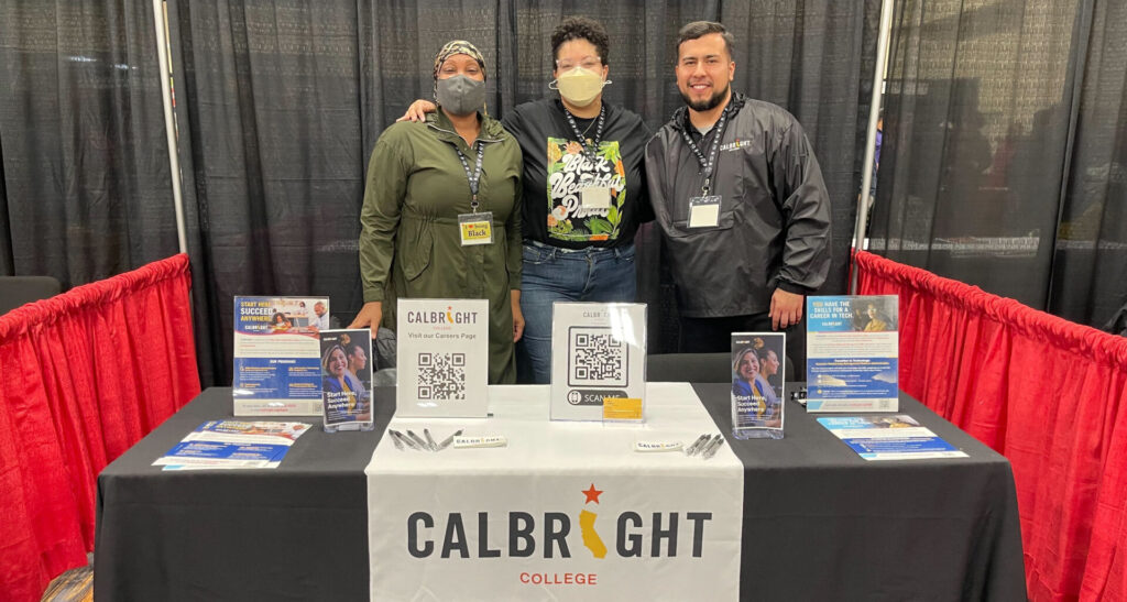 Calbright Staff at the Black College Expo - Oakland